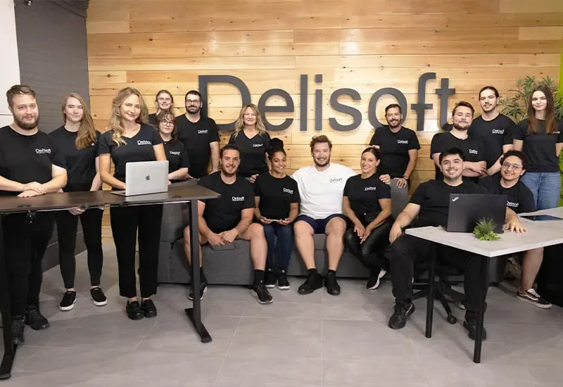 The Delisoft team in its Longueuil offices
